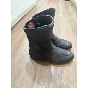 Tourmaster Solution WP 2.0 WP Men's Boots size 13 W Black Side Zipper